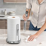 Simplehuman Paper towel dispenser with pump for cleaning product, Stainless steel - Kitchen Towel Hangers