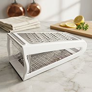 APT DA285 Kitchen grater with removable container, white - Grater