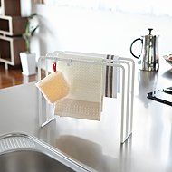 Yamazaki Tower towel rack 7145, white - Kitchen Towel Hangers