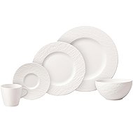 Villeroy & Boch Dining set Manufacture Rock Blanc, 20 pieces - Dish Set