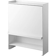 YAMAZAKI Tilt-front organizer Tower 2009, white - Kitchen Organiser