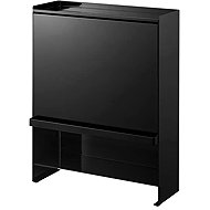 YAMAZAKI Tilt-front organizer Tower 2010, black - Kitchen Organiser