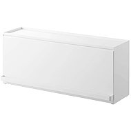 YAMAZAKI Semi-closed storage box for worktop Tower 1452, white - Kitchen Organiser
