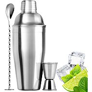 ZULAY Bartender set Shaker silver stainless steel - Cocktail Shaker