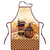 Euromat Kitchen apron Coffee grinder brown - Apron