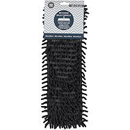 DOCHTMANN Microfibre replacement with fringe for telescopic mop, dark blue - Floorcloth