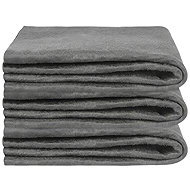 Ruhhy 27208 Magic Microfiber Window Cloths 40 × 50 cm, 3 pcs, grey - Microfiber Cloth