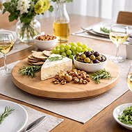 KOLIMAX Beech serving plate, swivel, diameter 30 cm - Serving Board