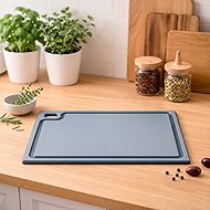 KESPER Cutting board, blue 37 × 27,5 × 0,9 cm - Cutting Board