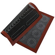 Ruhhy 27189 Silicone baking mat 30 × 40 cm, double-sided - Baking Mat