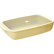 Pebbly PKV-082 Baking rectangular bowl, 3,6 l - Baking Pan