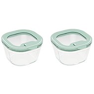 Pebbly PKV-087 Set of glass baking dishes, 2 pcs - Baking Pan