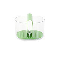 Verk 24220 Two-chamber cutlery stand, green - Cutlery Stand
