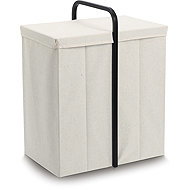 ZELLER Laundry basket cream 50 × 36 × 65 cm - Laundry Basket