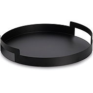 ZELLER Serving tray metal, black, diameter 33 cm - Serving Board