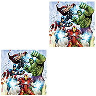 Smart Balloons AVENGERS Paper Napkins - 33 x 33 cm - 40 pcs - Paper Napkins