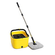 Verk 27772 Rotační mop 360 Spin, kbelík, 2× potah z mikrovlákna, žlutý - Mop