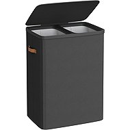 Songmics a Vasagle Koš na prádlo Vilém 170 l, černý - Laundry Basket