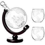 Verk 07468 Karafa Globus s gravírovanými sklenicemi - Carafe 