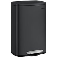 Songmics Waste bin with lid DORO 30 L, silver - Rubbish Bin
