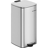 Songmics & Vasagle Amis Bin 30L, Silver - Rubbish Bin