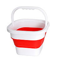 Verk 27716 Skládací silikonový kbelík 17 l, červený - Bucket