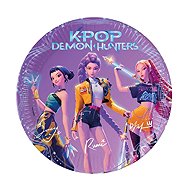 GoDan Paper Plates K-POP DEMON HUNTERS - 23cm - 8pcs - Set of Plates