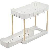 DOCHTMANN Plastic Shelf, White, 40 × 33 × 22cm - Kitchen Organiser