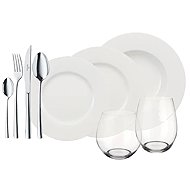 VILLEROY & BOCH WONDERFUL WORLD WHITE 36-piece Dinner Set for 4 - Dish Set