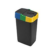 Intermarket Heidrun Push & Up Recycling Bin 60L - Rubbish Bin