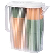 Intermarket Jug Set 3L + 4 Cups, plastic, green/orange - Pitcher