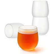 Goodwei Japonská skleněná sada šálků, 4 ks, matná - Set of Cups