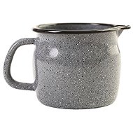 Metalac Rounded Enamelled Mug with Spout, 10 cm, 0.85 l - Mug