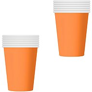 GoDan Orange Cups, Halloween, 250ml, 12pcs - Drinking Cup