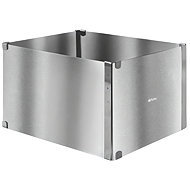 Ruhhy 27426 Adjustable Rectangular Cake Tin, Stainless Steel - Baking Mould