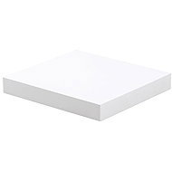 Homea Wall shelf made of MDF, 25 × 22,8 cm, white - Shelf