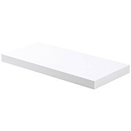 Homea Wall shelf made of MDF, 50 × 22,8 cm, white - Shelf