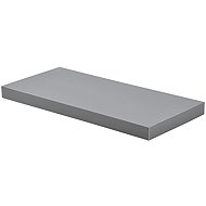 Homea Wall shelf made of MDF, 50 × 22,8 cm, grey - Shelf
