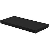 Homea Wall shelf made of MDF, 50 × 22,8 cm, black - Shelf