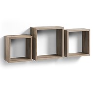 Homea Wall shelves OAK, MDF, 3 pcs - Shelf