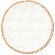 Zeller Placemat Nature white, diameter 38 cm - Placemat