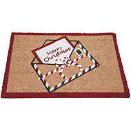 Home Styling Collection Coir doormat 59 × 39 cm letter to Santa Claus - Doormat