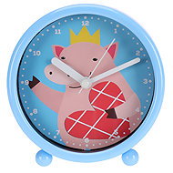 Home Styling Collection Clock for children's room, diameter 10 cm, blue - Alarm Clock