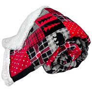 Home Elements Microflannel blanket with lamb, collection Paws - Blanket