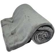 Home Elements Microflannel blanket, grey, collection Grey holly - Blanket
