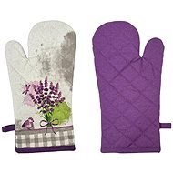 HOME ELEMENTS Kitchen potholder with magnet, Lavender 2024 - Oven Mitt