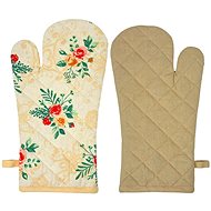 HOME ELEMENTS Kitchen potholder with magnet, Bouquet - Oven Mitt