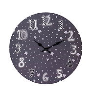 Home Styling Collection Children's clock, diameter 33 cm, stars - Pendulum Clocks
