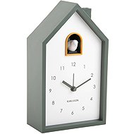 Karlsson Cuckoo Clock Cuckoo, 12 × 20 × 6 cm, green - Wall Clock