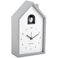 Karlsson Cuckoo Clock Cuckoo, 12 × 20 × 6 cm, grey - Wall Clock